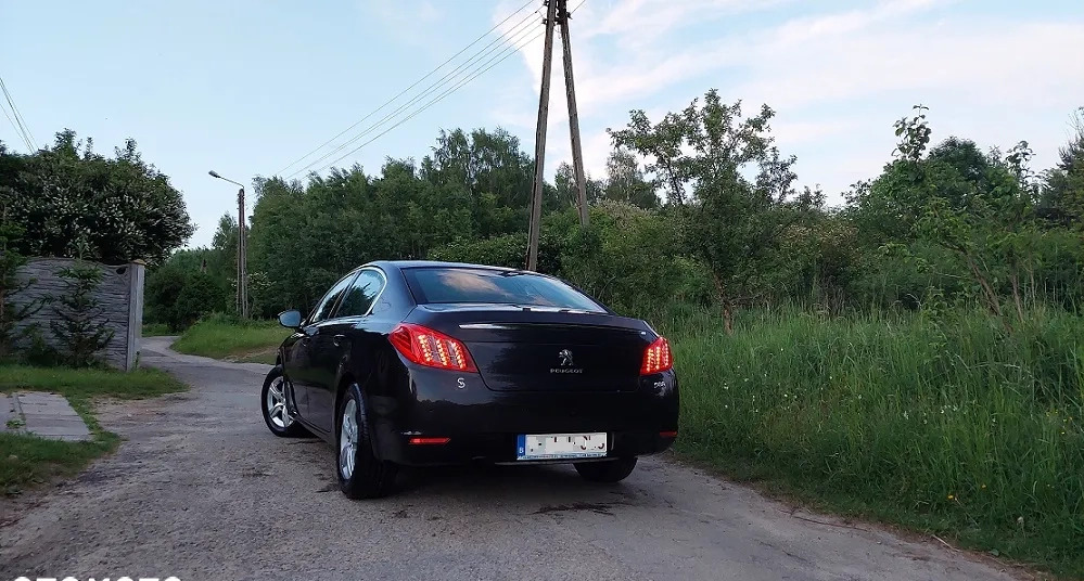 Peugeot 508 cena 35555 przebieg: 279000, rok produkcji 2014 z Miasteczko Śląskie małe 326